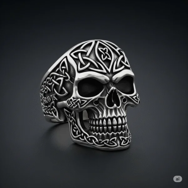Grim Thane Ring (Nickel Plate)