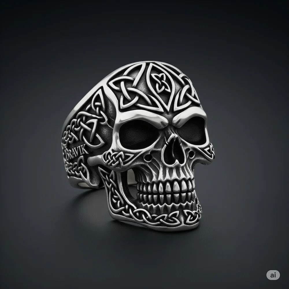 Grim Thane Ring (Nickel Plate) - Image 1