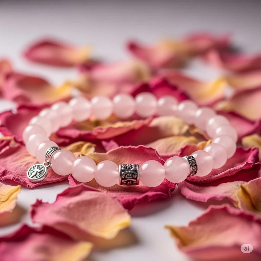 Rose Quartz Harmony Bracelet - Image 1