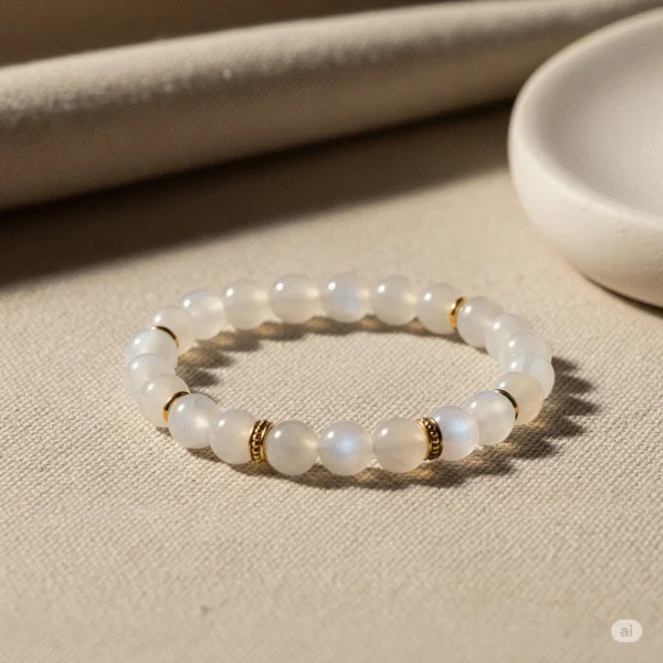 Serene Moonstone Bracelet