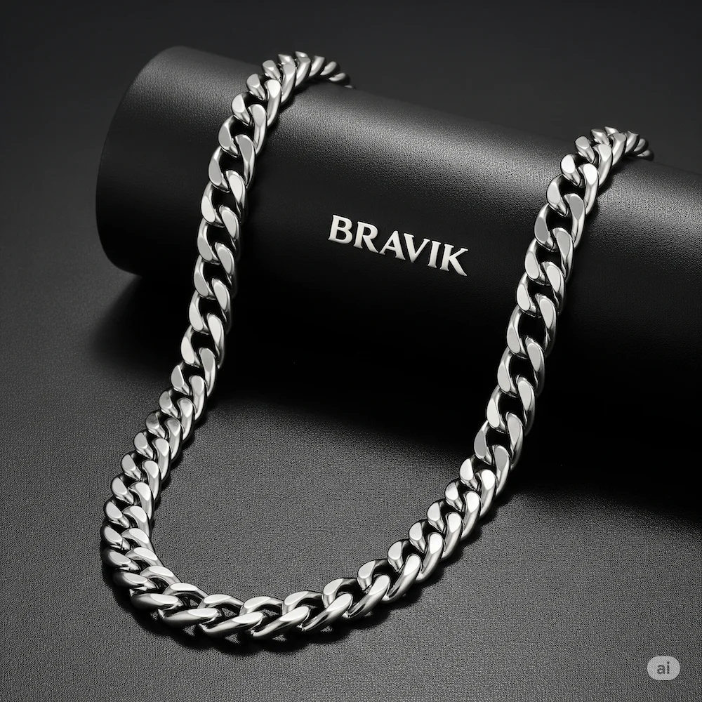 Steel Forged Link (20", Nickel Plating) - Image 1